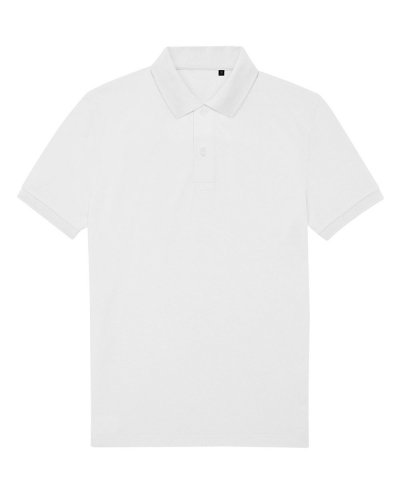 Polo uomo My Eco Polo - B&C Collection White