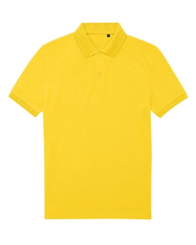 Polo uomo My Eco Polo - B&C Collection Pop Yellow