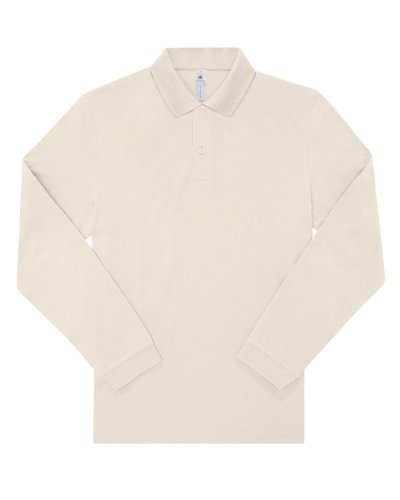 Polo uomo My Polo 180 manica lunga - B&C Collection Off White