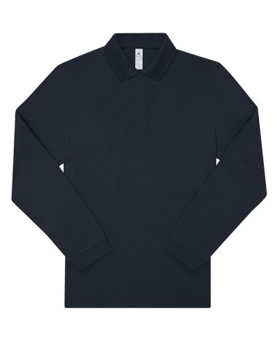 Polo uomo My Polo 180 manica lunga - B&C Collection Navy