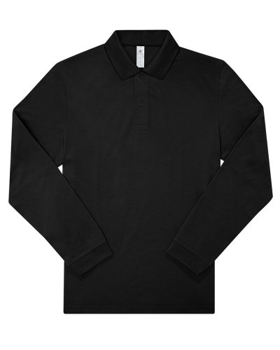 Polo uomo My polo 210 manica lunga Black