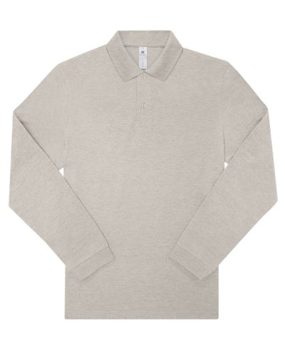 Polo uomo My polo 210 manica lunga Heather Grey Fog
