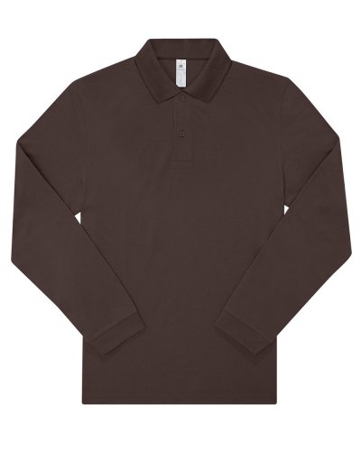 Polo uomo My polo 210 manica lunga Roasted Coffee