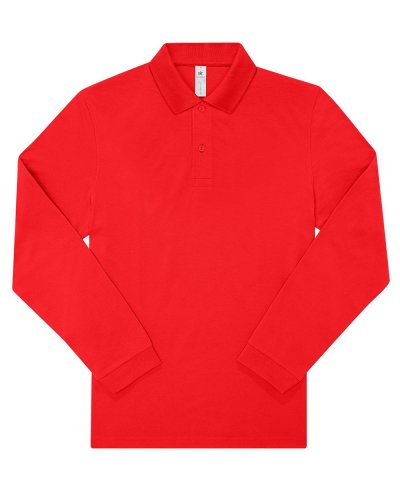 Polo uomo My polo 210 manica lunga Red