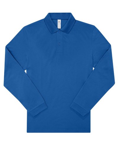 Polo uomo My polo 210 manica lunga Royal Blue