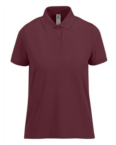 Polo donna 180 B&C Collection Burgundy