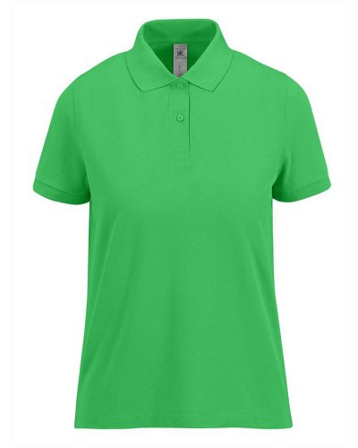 Polo donna 180 B&C Collection Apple Green