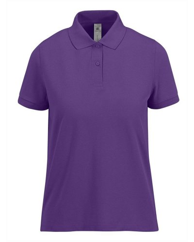 Polo donna 180 B&C Collection Meta Lilac
