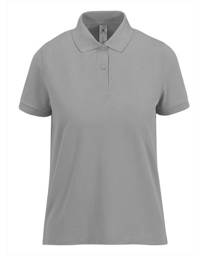 Polo donna 180 B&C Collection Sport grey
