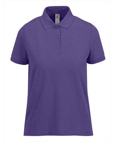 Polo donna 180 B&C Collection Radiant purple