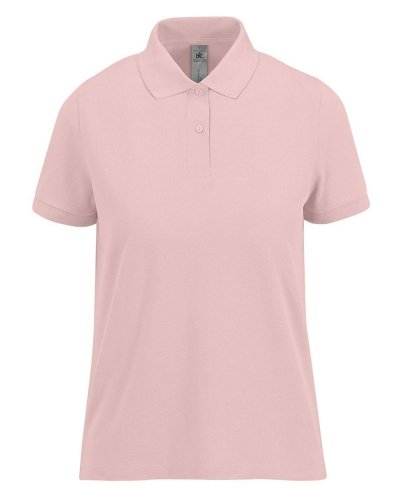 Polo donna maniche corte My Polo 210 B&C Collection Blush Pink