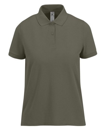 Polo donna maniche corte My Polo 210 B&C Collection Camo Green