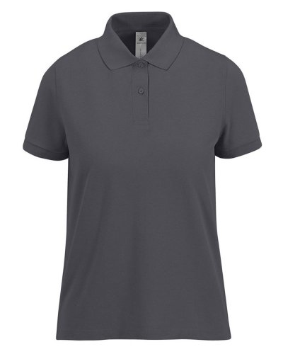 Polo donna maniche corte My Polo 210 B&C Collection Dark Grey
