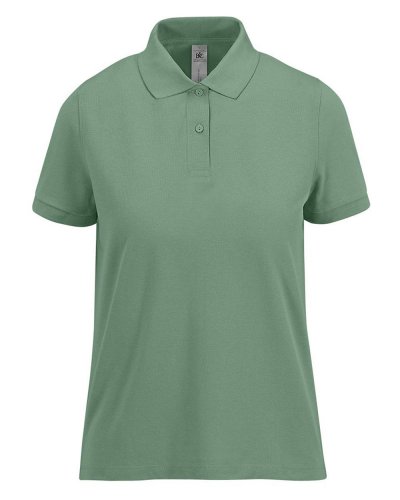 Polo donna maniche corte My Polo 210 B&C Collection Amalfi Green