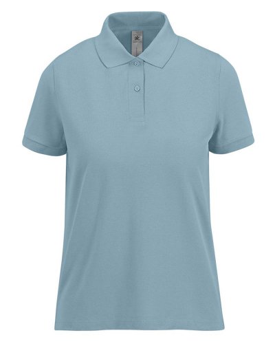 Polo donna maniche corte My Polo 210 B&C Collection Amalfi Blue