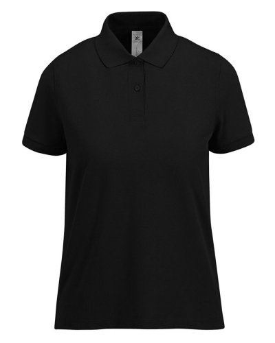 Polo donna maniche corte My Polo 210 B&C Collection Black