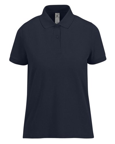 Polo donna maniche corte My Polo 210 B&C Collection Navy Pure