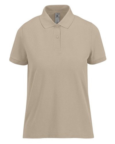 Polo donna maniche corte My Polo 210 B&C Collection Mastic