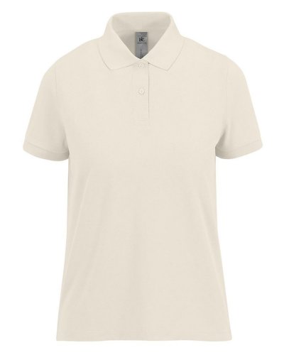 Polo donna maniche corte My Polo 210 B&C Collection Off White