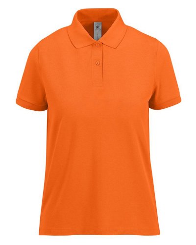 Polo donna maniche corte My Polo 210 B&C Collection Pure Orange