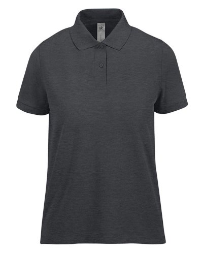 Polo donna maniche corte My Polo 210 B&C Collection Heather Tarmac