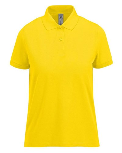 Polo donna maniche corte My Polo 210 B&C Collection Mellow Yellow