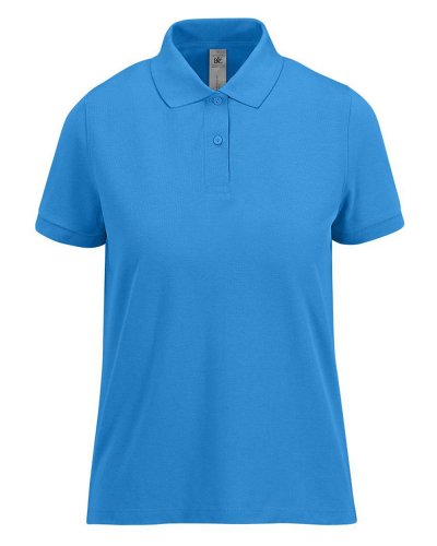 Polo donna maniche corte My Polo 210 B&C Collection Lake Blue