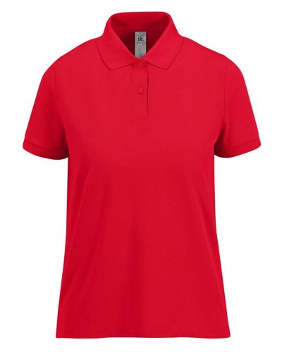 Polo donna maniche corte My Polo 210 B&C Collection Red
