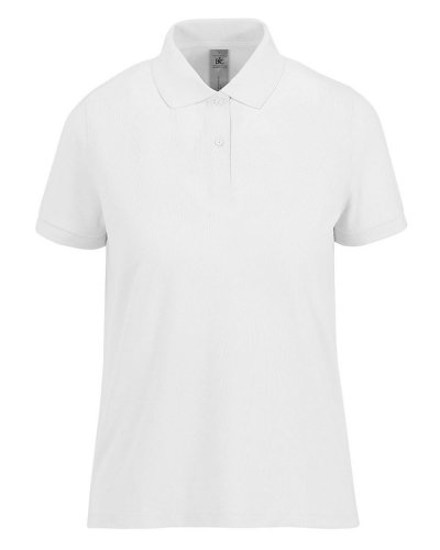 Polo donna maniche corte My Polo 210 B&C Collection White
