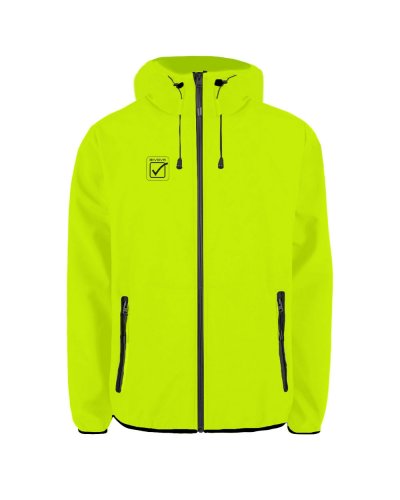 Giubbotto soft shell Unisex Giallo Fluo/Nero