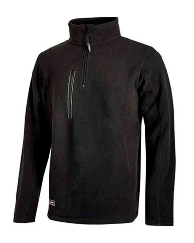 Giacca in pile a mezza zip Bering Black carbon