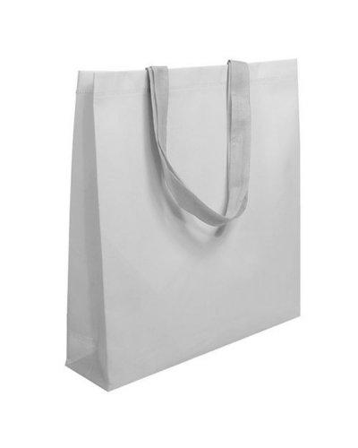 Shopper TNT Laminato Bianco