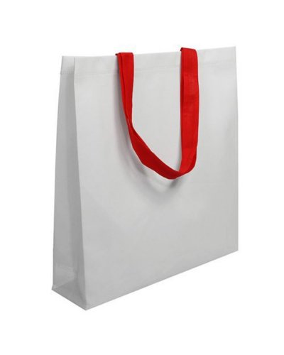 Shopper TNT Laminato Rosso