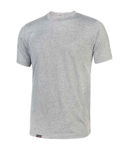 T-shirt da lavoro Christal Grey Silver