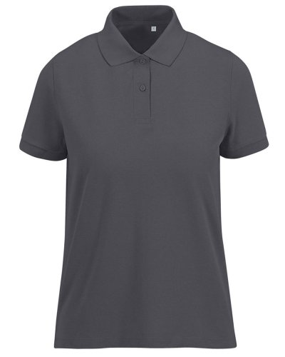 Polo donna My Eco 180 B&C Collection Dark Grey