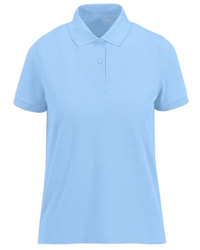 Polo donna My Eco 180 B&C Collection Lotus Blue