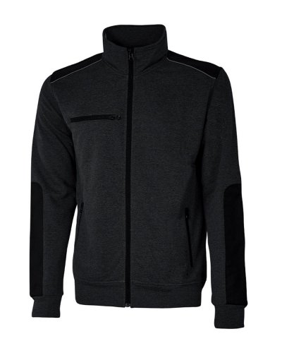 Felpa full zip Snug Black carbon