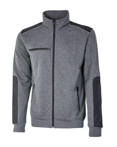 Felpa full zip Snug Grey meteorite