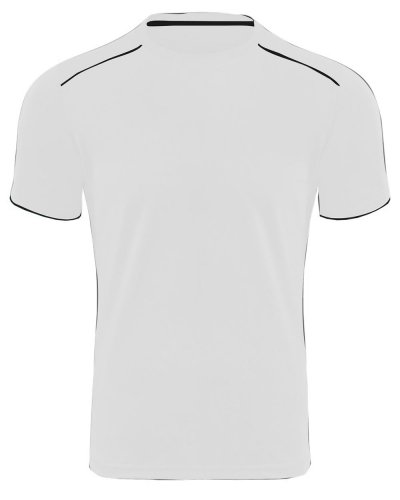 T-shirt bicolor performance White/Black