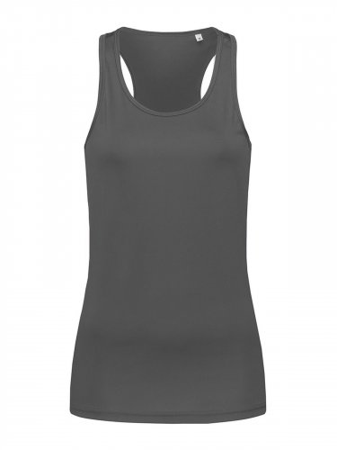 Canotta workout donna Tabata Anthracite