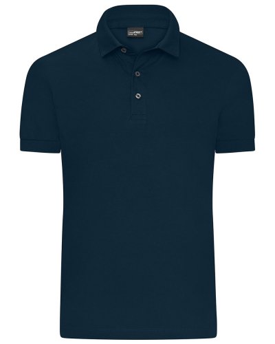 Men's Mercerised Polo Navy