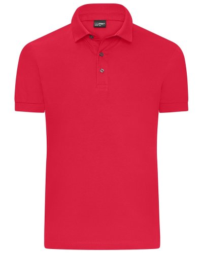 Men's Mercerised Polo Light Red