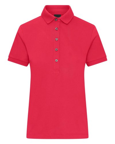 Ladies' Mercerised Polo Light Red