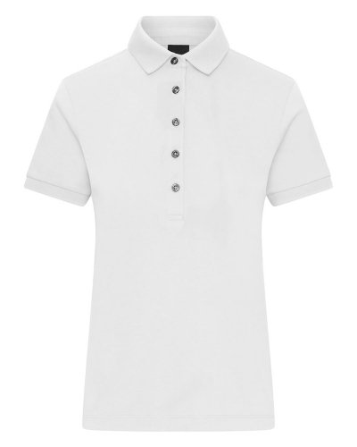 Ladies' Mercerised Polo White