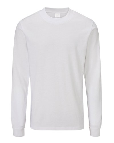 T-shirt a maniche lunga unisex White