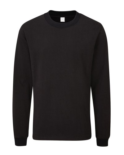 T-shirt a maniche lunga unisex Black