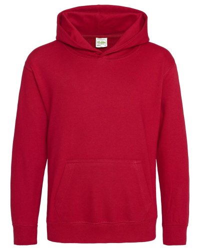 Kids Hoodie Fire Red
