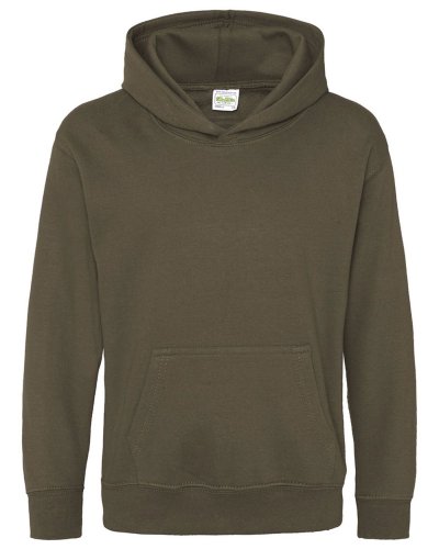 Kids Hoodie Olive Green