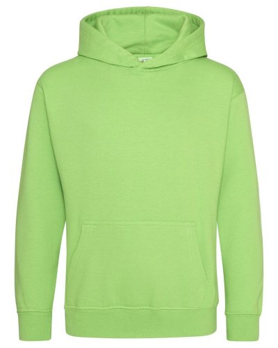 Kids Hoodie Lime Green