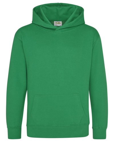 Kids Hoodie Kelly Green